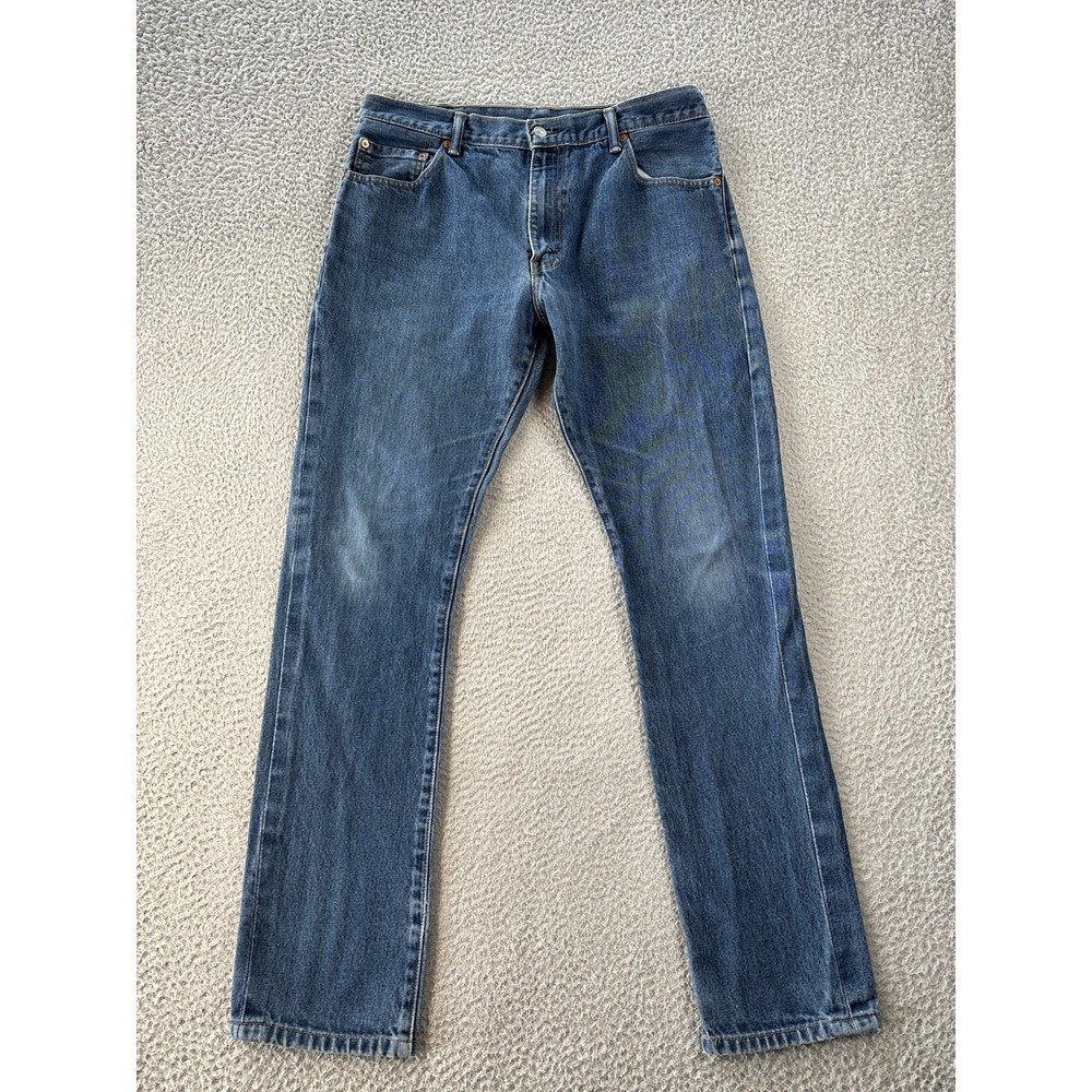 Levis 517 Jeans Mens 36x34 (Actual 34x32) Blue Western Bootcut Cowboy